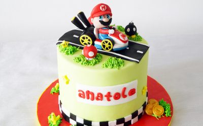 Gâteau thème super Mario